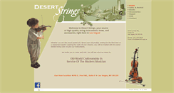 Desktop Screenshot of desertstrings.us