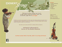 Tablet Screenshot of desertstrings.us